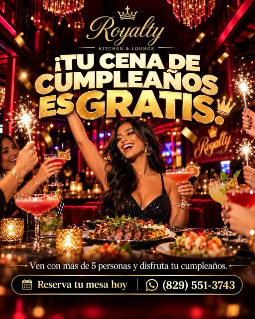 Oferta publicada por Royalty Kitchen&Lounge